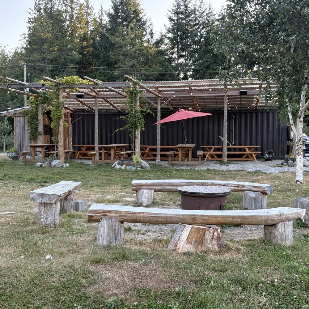 Banditry Cider - Outdoor area - Cideries Near Me - Gibsons, British Columbia
