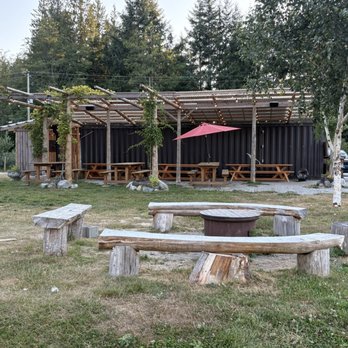 Banditry Cider - Outdoor area - Cideries Near Me - Gibsons, British Columbia Banditry Cider - Outdoor area - Cideries Near Me - Gibsons, British Columbia