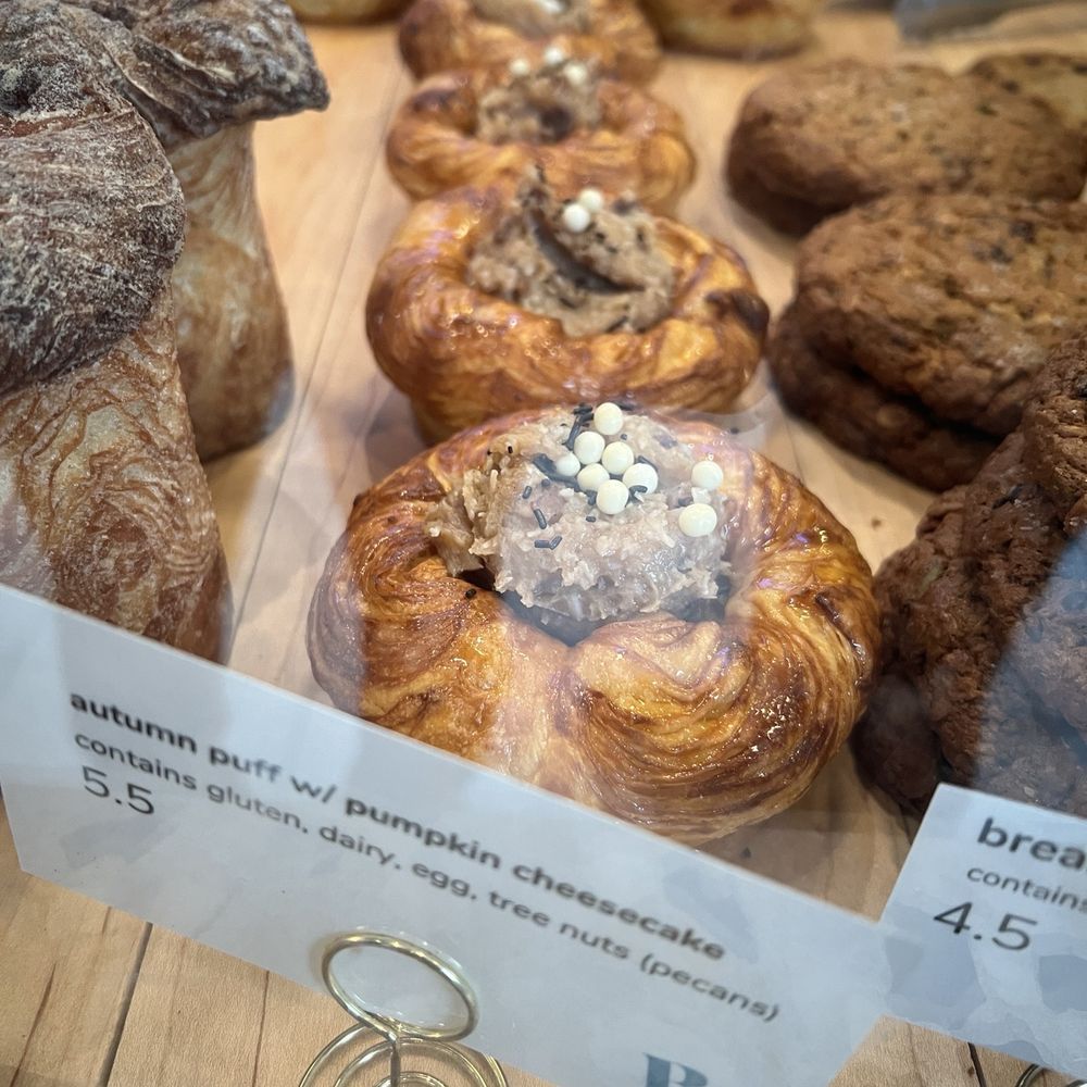 Cafe Beatrice - Autumn puff with pumpkin cheesecake - Cafes Near Me - Cambridge, Massachusetts