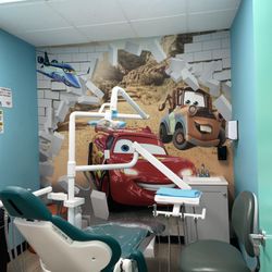 Kidz Dental Home - Cars Treatment Room