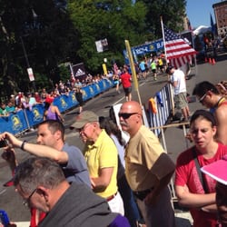BAA 10K - Finish line