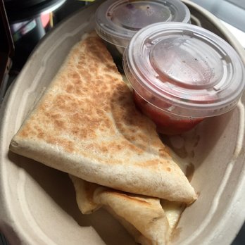 Chipotle Mexican Grill - Veggie Quesadilla (veggies are on the side. Not inside) - Fast Food Near Me - Austell, Georgia Chipotle Mexican Grill - Veggie Quesadilla (veggies are on the side. Not inside) - Fast Food Near Me - Austell, Georgia