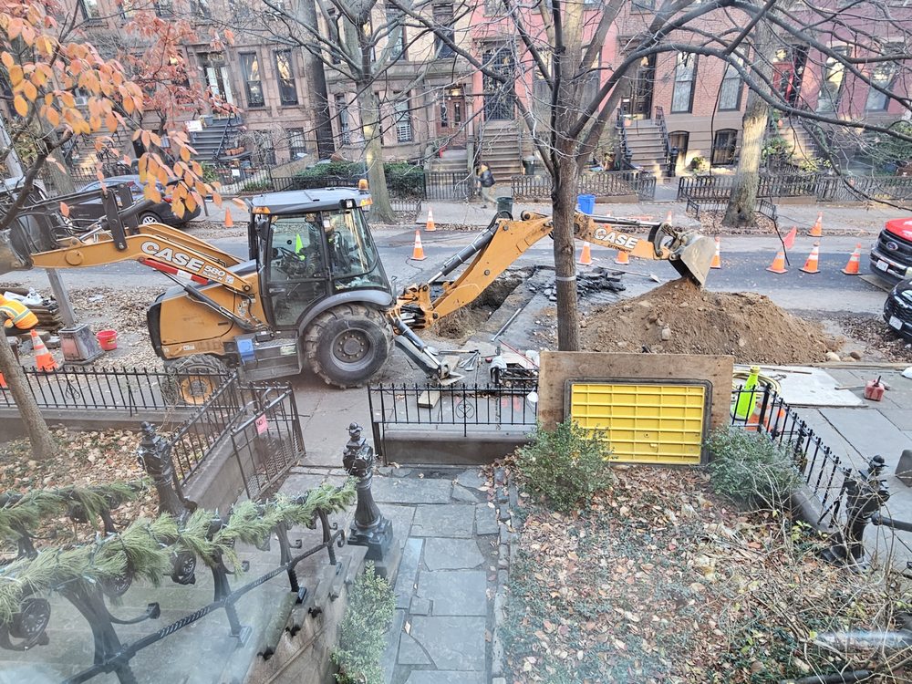 Slide of Empire Water Main & Sewer