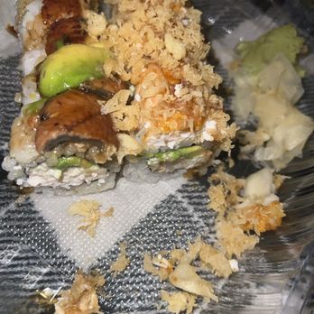 Sushi Momoyama - Eel Dragon Roll and Spicy Crunch Roll - Sushi Bars Near Me - Concord, California Sushi Momoyama - Eel Dragon Roll and Spicy Crunch Roll - Sushi Bars Near Me - Concord, California