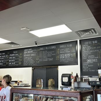 Eastside Bagel - menus on the wall - Delis Near Me - Saint Clair Shores, Michigan