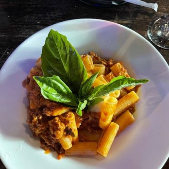 Sicilian Oven - Pasta Bolognese small dish - Italian Near Me - Lighthouse Point, Florida Sicilian Oven - Pasta Bolognese small dish - Italian Near Me - Lighthouse Point, Florida