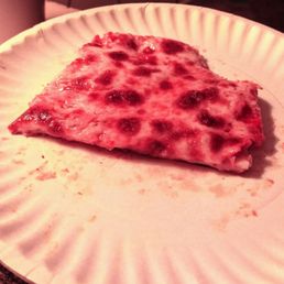 Supposed to be Sicilian pizza Supposed to be Sicilian pizza
