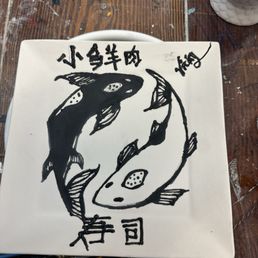 The plate I made! Love it!