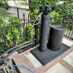 Water softener installation