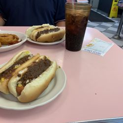 user provided Abe's Hot Dogs photo