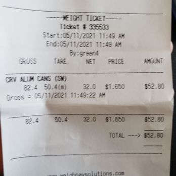Green-Go Recycling - Not bad $50 - Recycling Center Near Me - Escondido, California