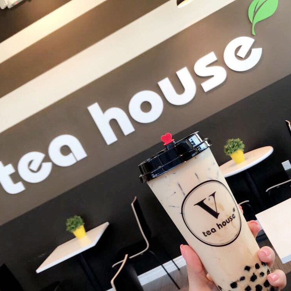 V Tea House - Milk tea with boba: around $5 - Bubble Tea Near Me - Colton, California V Tea House - Milk tea with boba: around $5 - Bubble Tea Near Me - Colton, California