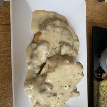 The Blue Hen Cafe - Biscuits and gravy are yummy - Southern Near Me - Saint Augustine, Florida