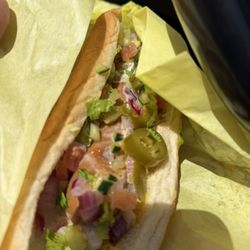 Hotlink with ALL the toppings