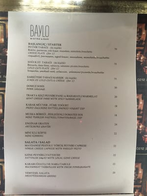 Menu photo 2 Baylo Istanbul, 34