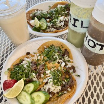 Taco Fiesta - Steak Asada Tacos with fresh sauces and Horchata - Food Trucks Near Me - Detroit, Michigan Taco Fiesta - Steak Asada Tacos with fresh sauces and Horchata - Food Trucks Near Me - Detroit, Michigan