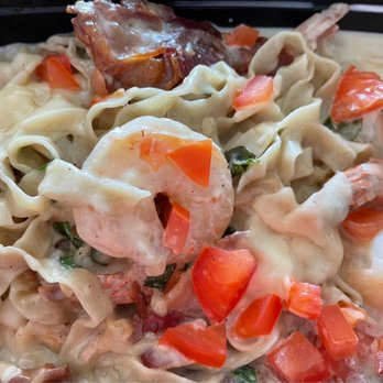 JOJA - Fettuccine Shrimp $17 - Burgers Near Me - Honolulu, Hawaii