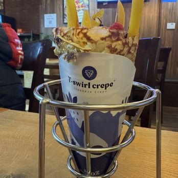 T-swirl Crepe - Desserts Near Me - Astoria, New York