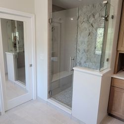 AFG Glass And Mirror - Frameless Shower Door.