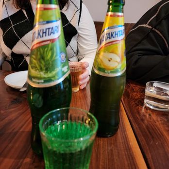 Chito Gvrito NYC - Georgian Pear Soda 16oz Georgian Tarragon Soda 16oz - Cocktail Bars Near Me - New York, New York