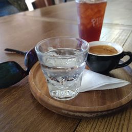 Espresso and tea