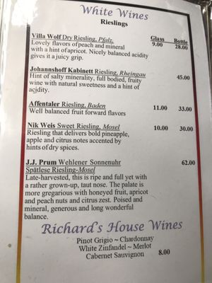 Menu photo 5 Richard's Restaurant Brunswick, ME
