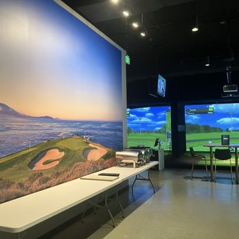 X-Golf Denville - Nice pic of Pebble Beach Hole #7 - Golf Near Me - Denville, New Jersey X-Golf Denville - Nice pic of Pebble Beach Hole #7 - Golf Near Me - Denville, New Jersey