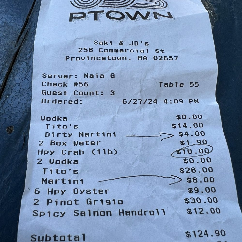 Upcharges
