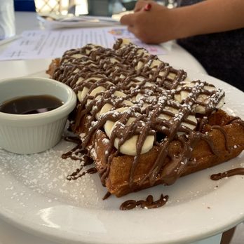 More Than Waffles - Nutella and banana waffle - Breakfast & Brunch Near Me - Encino, California More Than Waffles - Nutella and banana waffle - Breakfast & Brunch Near Me - Encino, California