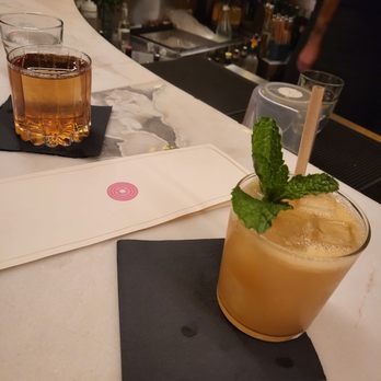 COTE Miami - Esteban + Heat (I believe, memory is a little fuzzy) really great cocktails ! - Korean Near Me - Miami, Florida COTE Miami - Esteban + Heat (I believe, memory is a little fuzzy) really great cocktails ! - Korean Near Me - Miami, Florida