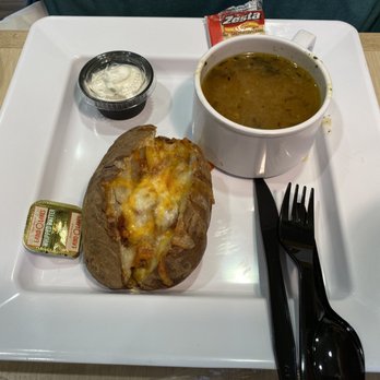McAlister's Deli - Baked potato and chicken noodle soup - Salad Near Me - Clermont, Florida