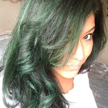 Fulham Salon - Wellesley - The pics don't do the justice of the brightness and different shades of greens. There's dark green, blue green, light green. - Hair Salons Near Me - Wellesley, Massachusetts Fulham Salon - Wellesley - The pics don't do the justice of the brightness and different shades of greens. There's dark green, blue green, light green. - Hair Salons Near Me - Wellesley, Massachusetts