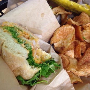 Zenwich - Elmhurst - Spicy "not to spicy" garlic shrimp sandwich! So good! - Sandwiches Near Me - Elmhurst, Illinois