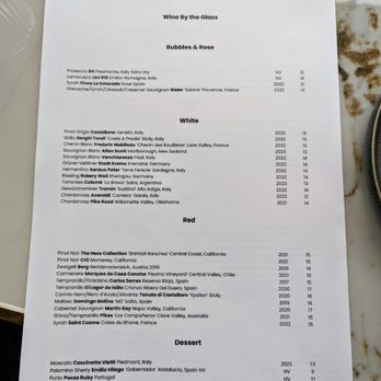 Tamasha - Wine list / menu. Page 1 of 2. Wines by the glass. - Indian Near Me - Raleigh, North Carolina