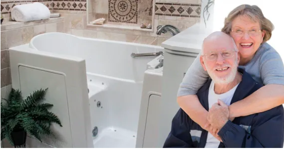 Slide of Access Walk In Tub