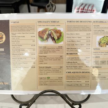 Torta Time - Menu - Mexican Near Me - Oceanside, California Torta Time - Menu - Mexican Near Me - Oceanside, California