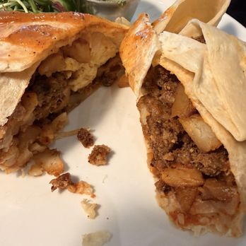Duluth Coffee Company - Inside the breakfast burrito - Wine Bars Near Me - Duluth, Minnesota