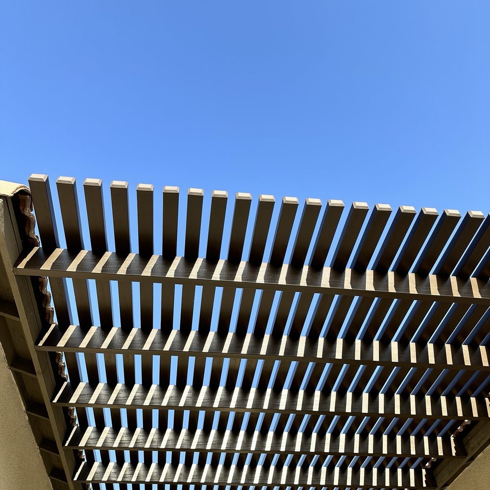 Lattice style Patio cover Lattice style Patio cover