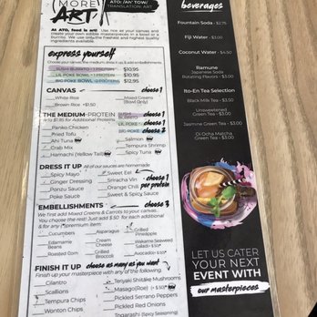 Ato - Menu ATO Part 2 - Sushi Bars Near Me - Lakeland, Florida