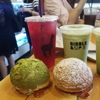 Bibble & Sip - Blueberry Tea, Matcha Latte, Matcha Cream Puff, Earl Grey Cream Puff - Coffee & Tea Near Me - New York, New York Bibble & Sip - Blueberry Tea, Matcha Latte, Matcha Cream Puff, Earl Grey Cream Puff - Coffee & Tea Near Me - New York, New York
