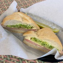 Barrow's Gourmet Deli - Ham & Swiss on Cuban!