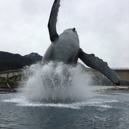 Awesome whale sculpture. Awesome whale sculpture.