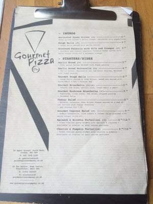 Menu photo 3 Gourmet Pizza Co London, XGL Menu photo 3 Gourmet Pizza Co London, XGL