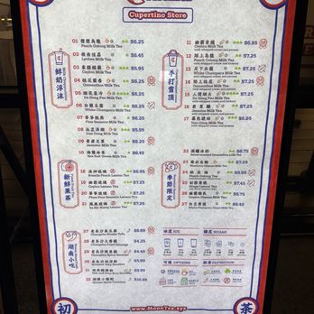 MoonTea - Menu (4/11/26) - Coffee & Tea Near Me - Cupertino, California MoonTea - Menu (4/11/26) - Coffee & Tea Near Me - Cupertino, California