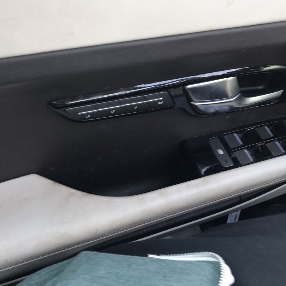 Scott's U-Save - Grease and oil residue left on my leather interior after I picked up my car from a brake change. - Tires Near Me - Steger, Illinois Scott's U-Save - Grease and oil residue left on my leather interior after I picked up my car from a brake change. - Tires Near Me - Steger, Illinois