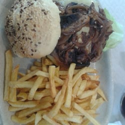 Burguês - Vegetariano no prato