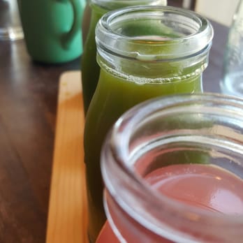 Garden Table - Broad Ripple - Juice flights are the way to go. - Juice Bars & Smoothies Near Me - Indianapolis, Indiana