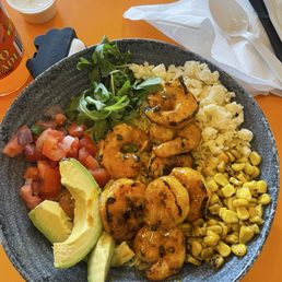 Grilled Shrimp Bowl Grilled Shrimp Bowl