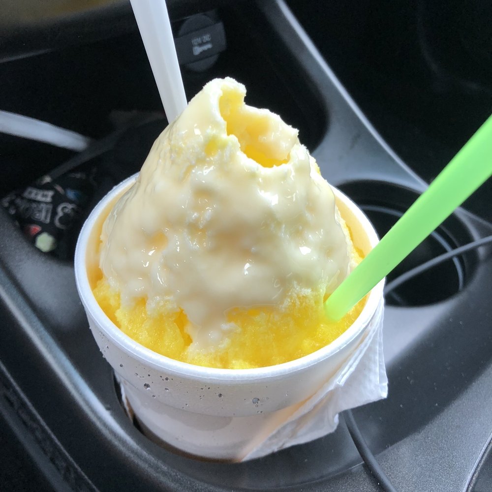 Snow World - Banana/Ice cream mix w/ condensed milk - Shaved Ice Near Me - Terrytown, Louisiana Snow World - Banana/Ice cream mix w/ condensed milk - Shaved Ice Near Me - Terrytown, Louisiana