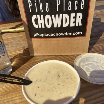 Pike Place Chowder - New England Clam Chowder - Seafood Near Me - Seattle, Washington